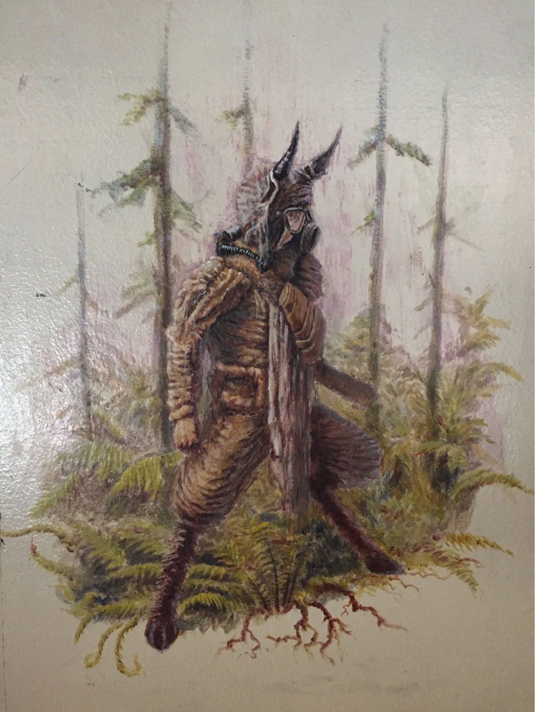 a painting of a kith